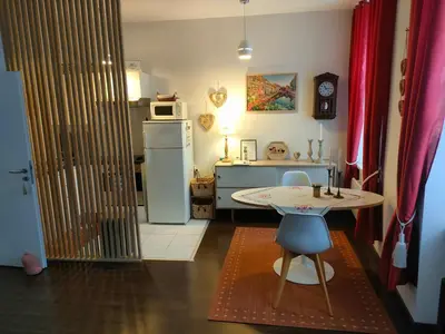 Cuisine ou kitchenette dans l'établissement 