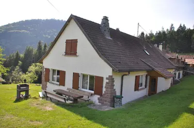 Paysage naturel près de la maison de vacances