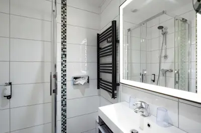 Salle de bains dans l'établissement Best Western Plus Hôtel Belfort Centre Gare