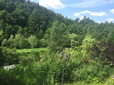 Paysage naturel près de la maison d'hôtes