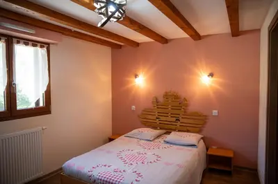 Un ou plusieurs lits dans un hébergement de l'établissement Escapade à la ferme
