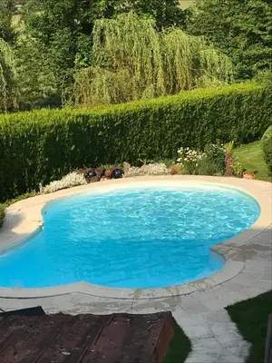 Piscine de l'établissement GÎTE AVEC PISCINE CHEZ Véro ou située à proximité