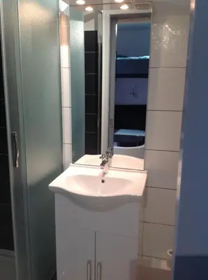 Salle de bains dans l'établissement studio des écureuil