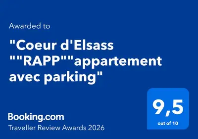 Certificat, récompense, panneau ou autre document affiché dans l'établissement Coeur d'Elsass 