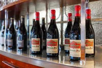Boissons dans l'établissement Hôtel La Réserve