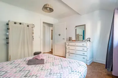 Un ou plusieurs lits dans un hébergement de l'établissement Gîte Le Colombier Sélestat - 30min EuropaPark