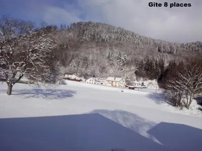 L'établissement Gites typiques au coeur des Hautes Vosges en hiver