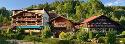 Jardin de l'établissement Hôtel-Restaurant Les Bas-Rupts, Singuliers Hôtel