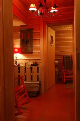 Coin salon dans l'établissement Les 4 Saisons