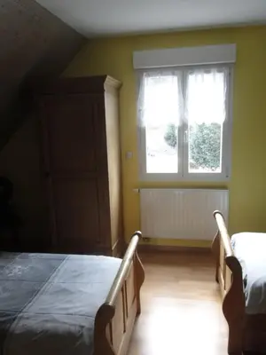 Un ou plusieurs lits dans un hébergement de l'établissement LA MAISON EN PAIN D'EPICES