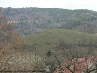 Paysage naturel près de la maison de vacances