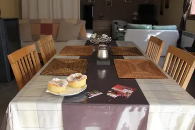 Nourriture dans la maison de vacances ou à proximité