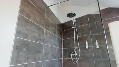 Salle de bains dans l'établissement Le Cocon Colmarien - Proche centre ville et gare - stationnement gratuit - 10 personnes