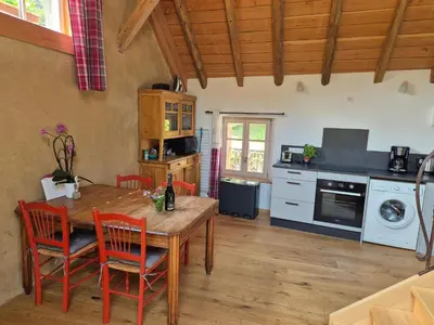 Cuisine ou kitchenette dans l'établissement Chez Jérémie & Mary