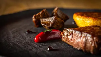 Nourriture dans l'hôtel ou à proximité