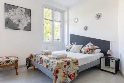 Un ou plusieurs lits dans un hébergement de l'établissement Travel Homes - L'Alsacien, près de la ville