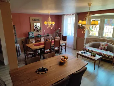 Coin salon dans l'établissement Demeure d'antan