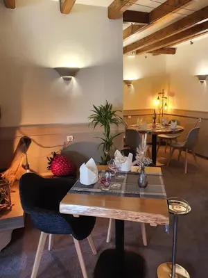 Coin salon dans l'établissement Maison de Laveline