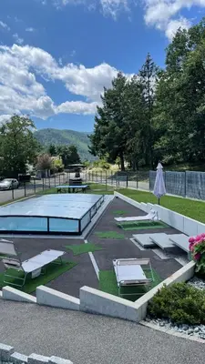 Piscine de l'établissement Gîte spacieux, lumineux et très cosy ou située à proximité