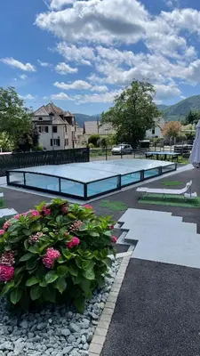 Piscine de l'établissement Gîte spacieux, lumineux et très cosy ou située à proximité