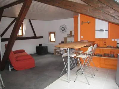 Cuisine ou kitchenette dans l'établissement Au Chasseur