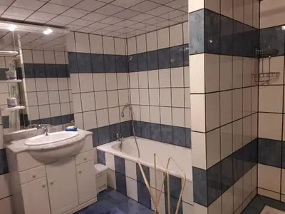 Salle de bains dans l'établissement châlet