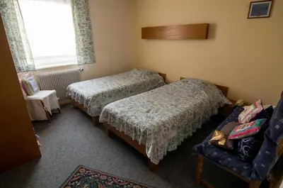 Un ou plusieurs lits dans un hébergement de l'établissement Hôtel de Bâle