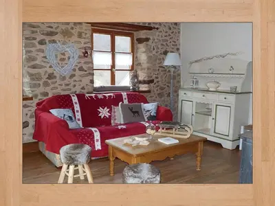 Coin salon dans l'établissement La Pouponiere