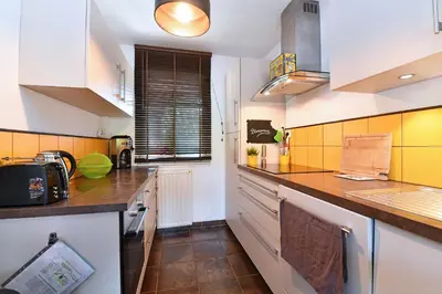 Cuisine ou kitchenette dans l'établissement Appartement Côté Vignes avec Terrasse et Parking