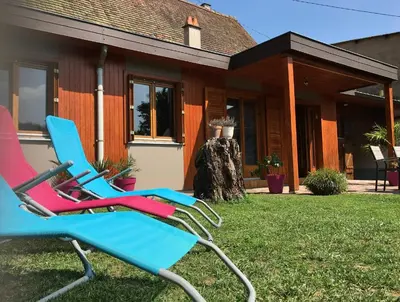 Jardin de l'établissement Un petit coin d’Alsace
