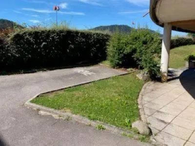Vue générale sur la montagne ou vue sur la montagne depuis l'appartement