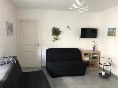 Télévision ou salle de divertissement dans l'établissement Gerardmer : Residence 