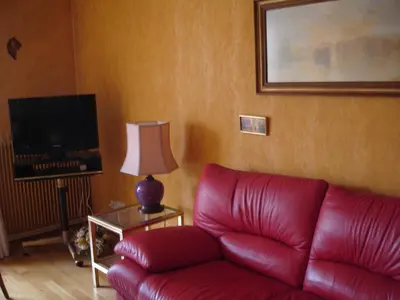 Télévision ou salle de divertissement dans l'établissement Patio