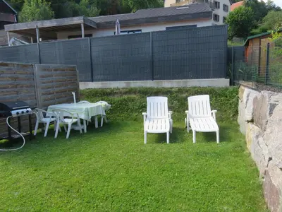 Jardin de l'établissement Gîtes vallée de Munster