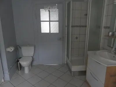Salle de bains dans l'établissement Gîtes vallée de Munster