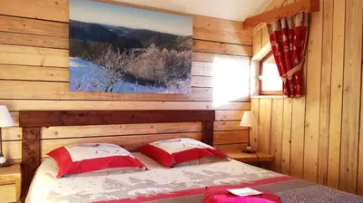 Un ou plusieurs lits dans un hébergement de l'établissement Auberge De Liezey
