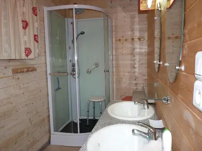 Salle de bains dans l'établissement La Maison Bel'Air