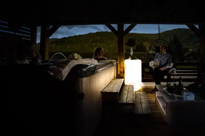 Clients de l'établissement Chalet le Bô & Spa