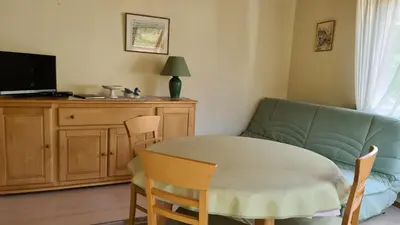 Télévision ou salle de divertissement dans l'établissement Au pied du Markstein