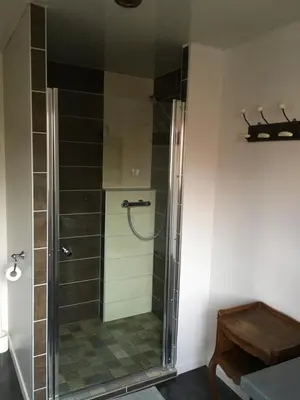 Salle de bains dans l'établissement Au Coeur d'Alsace Chambres d'hôtes