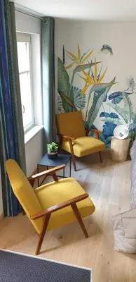 Coin salon dans l'établissement Caveau de l'ami Fritz