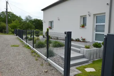 Jardin de l'établissement Gite Du Neuland