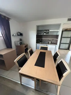 Cuisine ou kitchenette dans l'établissement Hotel Résidence La Gioia