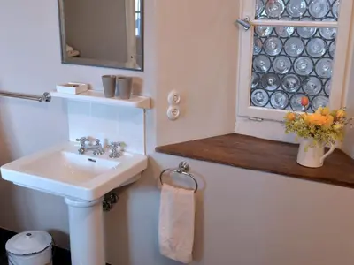 Salle de bains dans l'établissement La Maison 1603