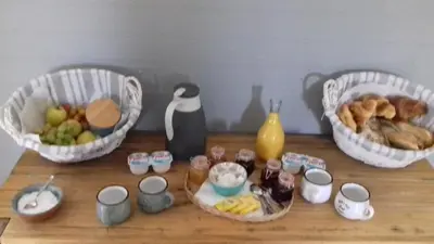 Nourriture dans la maison de vacances ou à proximité