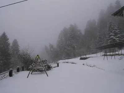 L'établissement Gites les Grandes Gouttes en hiver