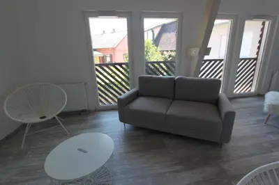 Coin salon dans l'établissement Subtil insolite