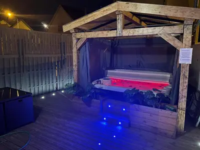Plan de l'établissement Maison centre ville Colmar Jacuzzi Jardin et climatisation