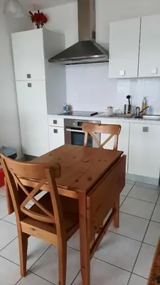Cuisine ou kitchenette dans l'établissement F2 SUR LES HAUTEURS DE GERARDMER