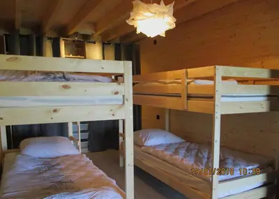Un ou plusieurs lits dans un hébergement de l'établissement l'Edelweiss